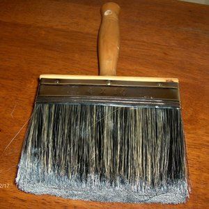 5 1/2" x 1 1/2" Plaster Brush, Threaded Handle